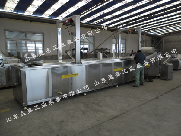 湖北麻花油炸流水線，支持加工定做