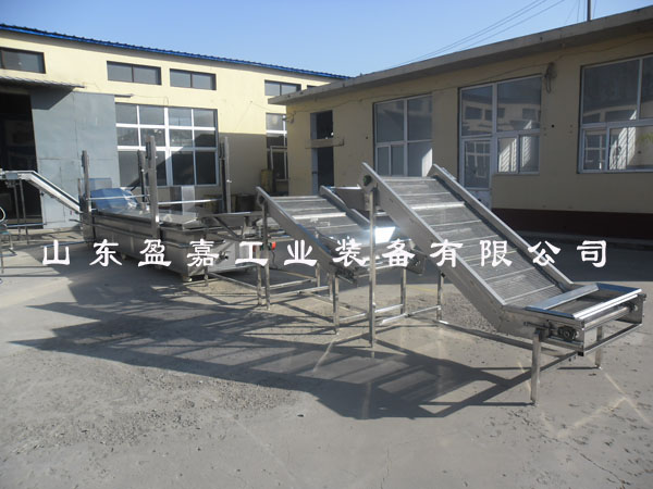 自動(dòng)控溫式蠶豆青豆油炸流水線